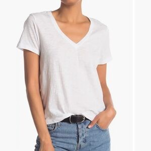 Madewell Cotton V-neck Tee